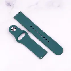 بند ساعت هوشمند سیلیکونی دکمه دار ۲۰mm