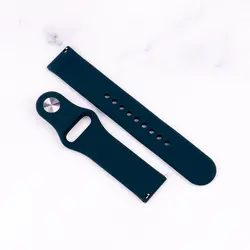 بند ساعت هوشمند سیلیکونی دکمه دار ۲۰mm