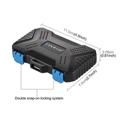 کیف محافظ کارت حافظه و سیم کارت پلوزPuluz