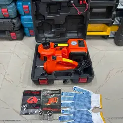 پک کامل آپاراتی جک پمپ باد و بکس فندکی مدل G-Z 3-in-1 Car Repair Tool Kit