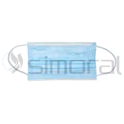 ماسک سه لایه کشدار آبی ارتو طب