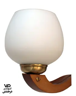 لوستر چوبی مدل بلوط 3 شاخه