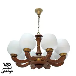 لوستر چوبی مدل بلوط