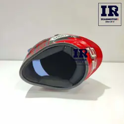 ماکت کلاه کاسکت طرح shoei مشکی قرمز