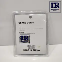 قفل دیسک ردلاین پین باریک REDLINE RE340