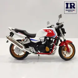 ماکت موتور سیکلت سی بی 1300 CB سفید طلایی سایز 1:12