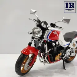 ماکت موتور سیکلت سی بی 1300 CB سفید طلایی سایز 1:12