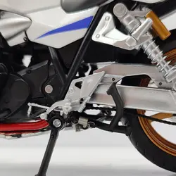 ماکت موتور سیکلت سی بی 1300 CB سفید طلایی سایز 1:12