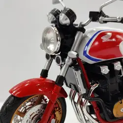 ماکت موتور سیکلت سی بی 1300 CB سفید طلایی سایز 1:12