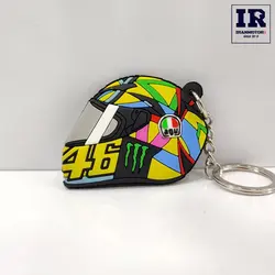 جاسوییچی موتور سیکلت طرح کلاه کاسکت 46 فسفری