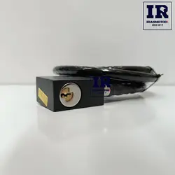 قفل تسمه ای ضد برش موتور سیکلت یوتا پلاس yona+ motorcycle lock مشکی