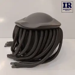 کلاه کاسکت طرح جنگجو predator پردیتور – مشکی مات لیزر دار