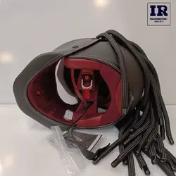 کلاه کاسکت طرح جنگجو predator پردیتور – مشکی مات لیزر دار