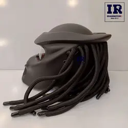 کلاه کاسکت طرح جنگجو predator پردیتور – مشکی مات لیزر دار