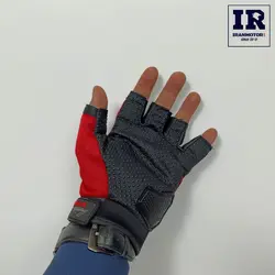 دستکش موتور سواری نیمه هوندا honda – مشکی قرمز