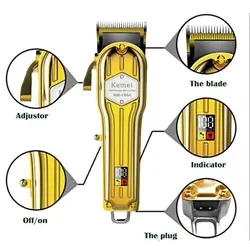 ماشین اصلاح موی سر حرفه ای کیمی مدل kemei 1984
