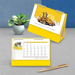 تقویم رومیزی ماشین