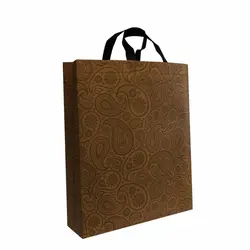 ساک دستی پارچه ای باکس بگ 10*45*40 سانتی متر طرح بته جقه