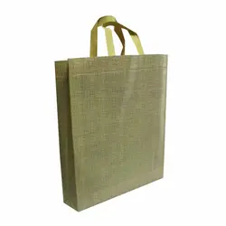 ساک دستی پارچه ای باکس بگ 10*45*40 سانتی متر طرح کتان