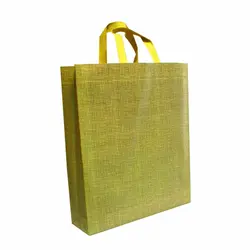 ساک دستی پارچه ای باکس بگ 10*45*40 سانتی متر طرح کتان