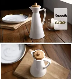 ظرف روغن مخروطی سرامیک