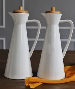 ظرف روغن مخروطی سرامیک