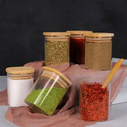 بانکه درب بامبو مربع پیرکس (بروسیلیکات) پاچی ترکیه PACI 200ML