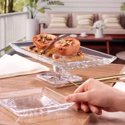 رولت خوری پایه دار کریستال پاشاباغچه Madlen