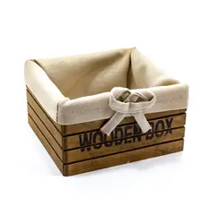 باکس نان و سبزی چوبی