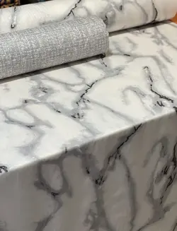 پارچه ملحفه نخ پنبه فیلور طرح سنگی (راک)