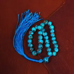 تسبیح فیروزه کد 14232 - جواهری مشاهیر