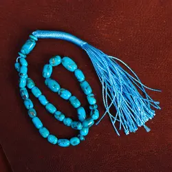 تسبیح فیروزه کد 13530 - جواهری مشاهیر