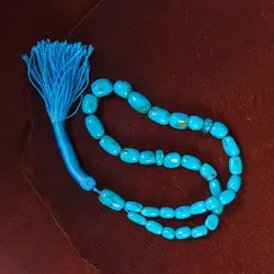 تسبیح فیروزه کد 13528 - جواهری مشاهیر