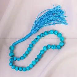 تسبیح فیروزه کد 13524 - جواهری مشاهیر