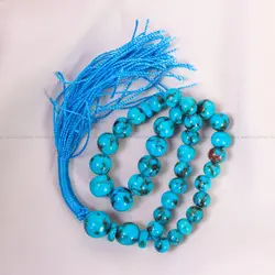 تسبیح فیروزه کد 13542 - جواهری مشاهیر