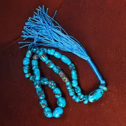 تسبیح فیروزه کد 13541 - جواهری مشاهیر