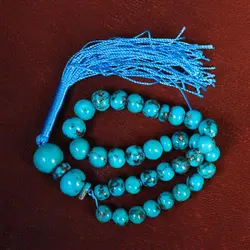 تسبیح فیروزه کد 13540 - جواهری مشاهیر