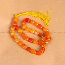 تسبیح عقیق کد 7411 - جواهری مشاهیر
