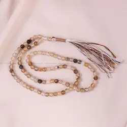 تسبیح عقیق سلیمانی کد 7406 - جواهری مشاهیر