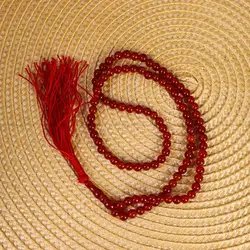 تسبیح عقیق کد 6200 - جواهری مشاهیر