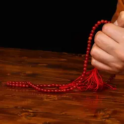 تسبیح عقیق کد 6200 - جواهری مشاهیر