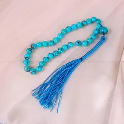 تسبیح فیروزه کد 6152 - جواهری مشاهیر