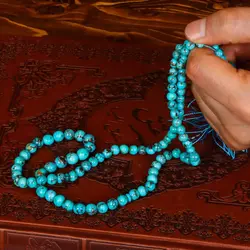 تسبیح فیروزه کد 6151 - جواهری مشاهیر