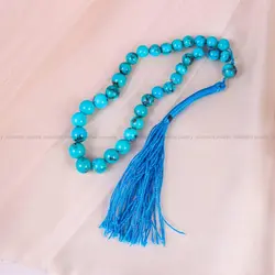 تسبیح فیروزه کد 6150 - جواهری مشاهیر