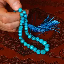 تسبیح فیروزه کد 6150 - جواهری مشاهیر