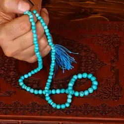 تسبیح فیروزه کد 6149 - جواهری مشاهیر