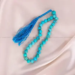تسبیح فیروزه کد 6148 - جواهری مشاهیر