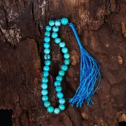 تسبیح فیروزه کد 6148 - جواهری مشاهیر