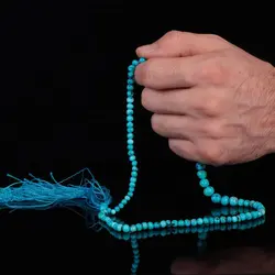 تسبیح فیروزه کد 657 - جواهری مشاهیر