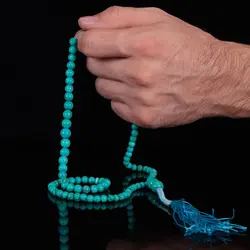 تسبیح فيروزه کد 656 - جواهری مشاهیر